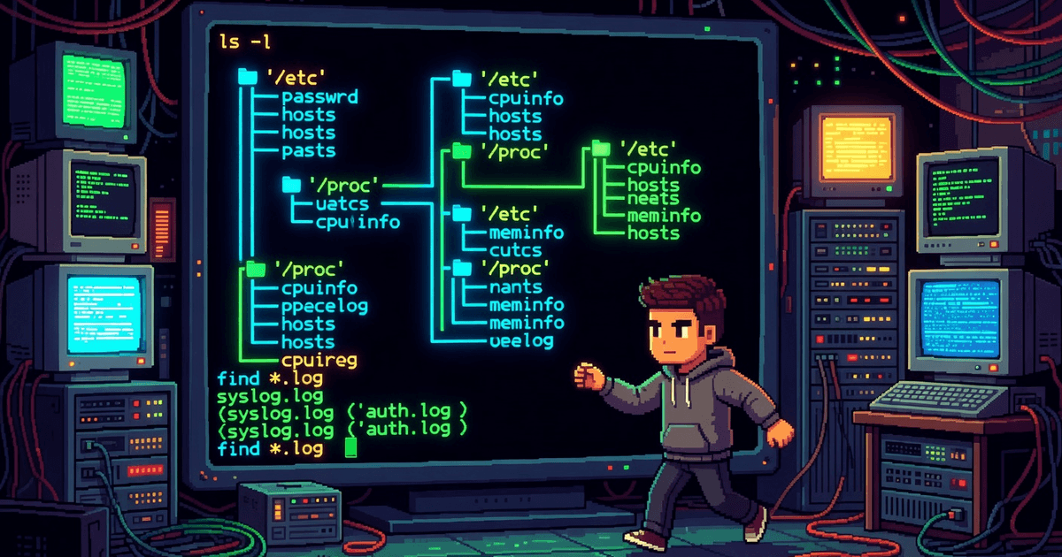Linux FS: navigation, search, files for developers
