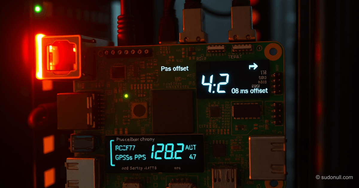 Stratum 1 NTP on Raspberry Pi with chrony and GPS