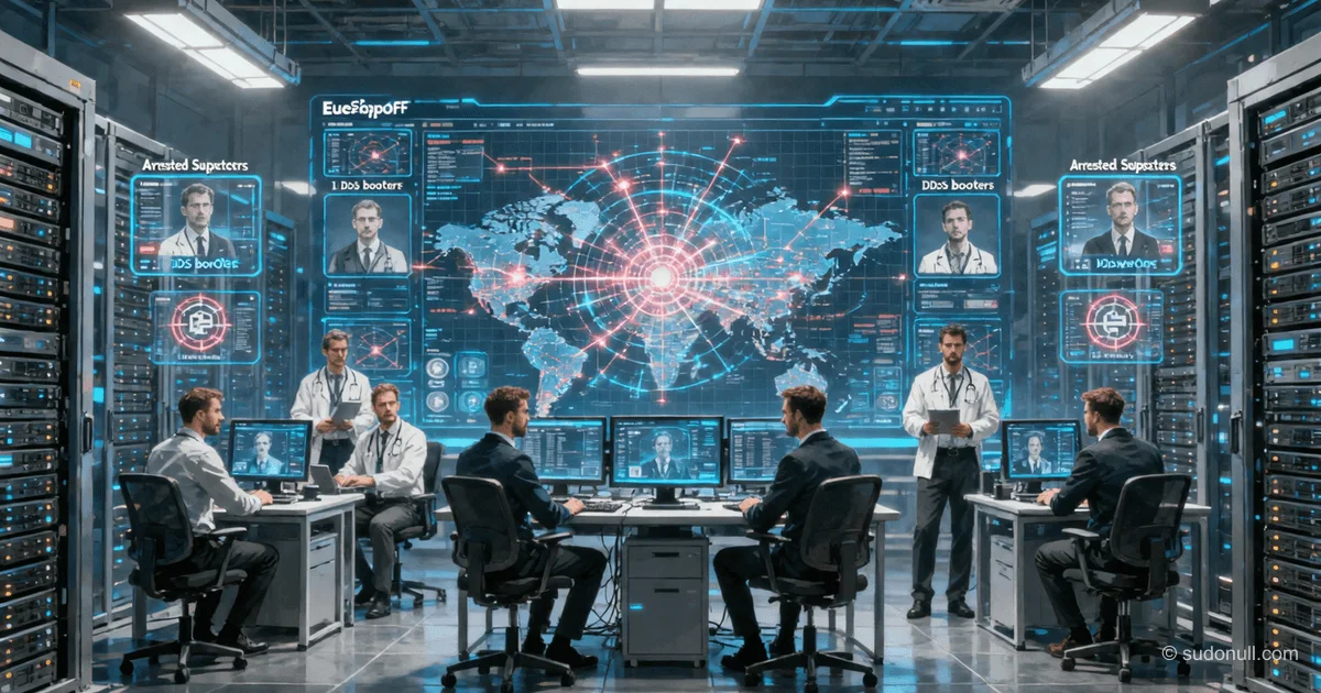 How Europol and partners destroyed the DDoS attack infrastructure