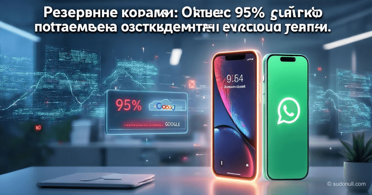 WhatsApp Backup Vulnerabilities: 95% of Chats Unprotected