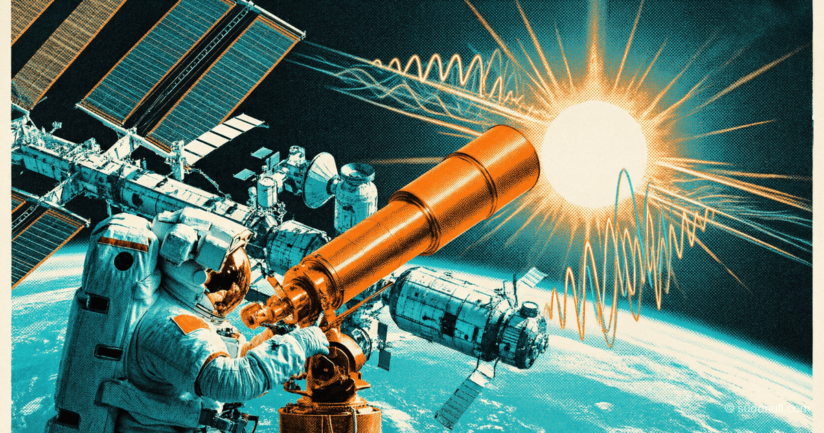 Ein Gerät zur Jagd auf Sonneneruptionen im Terahertzbereich wird auf der ISS installiert