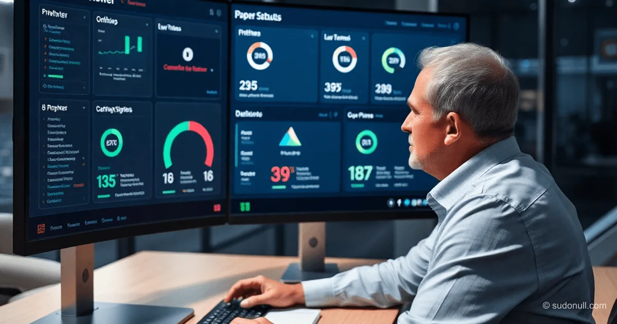 Kyocera Net Viewer printer monitoring in L1 support