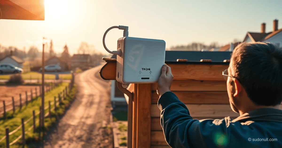 TP-Link CPE210: Wi-Fi na 5 km ve vesnici