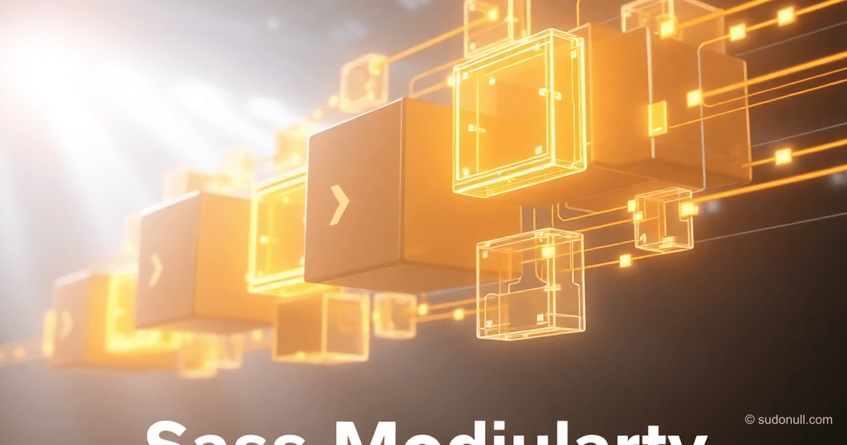 Sass @use & @forward: Modular Architecture for Scaling CSS