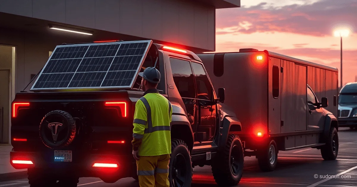 Two Batteries in Cybertruck: Tesla Patent on range extender