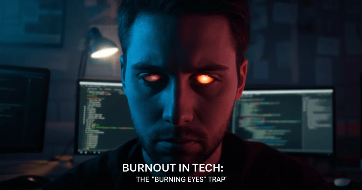 Burnout in IT: How "burning eyes" turn into systemic exploitation