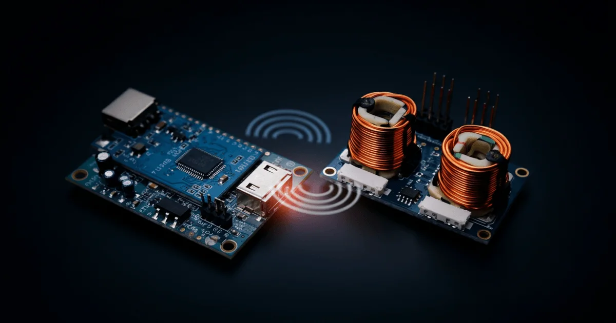 Inductive coupling: Wireless interface for PIC microcontrollers
