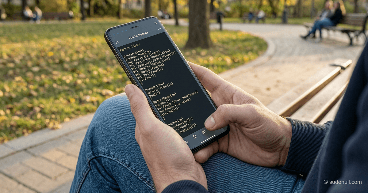 Running Linux containers on Android without root: Podroid and Podman