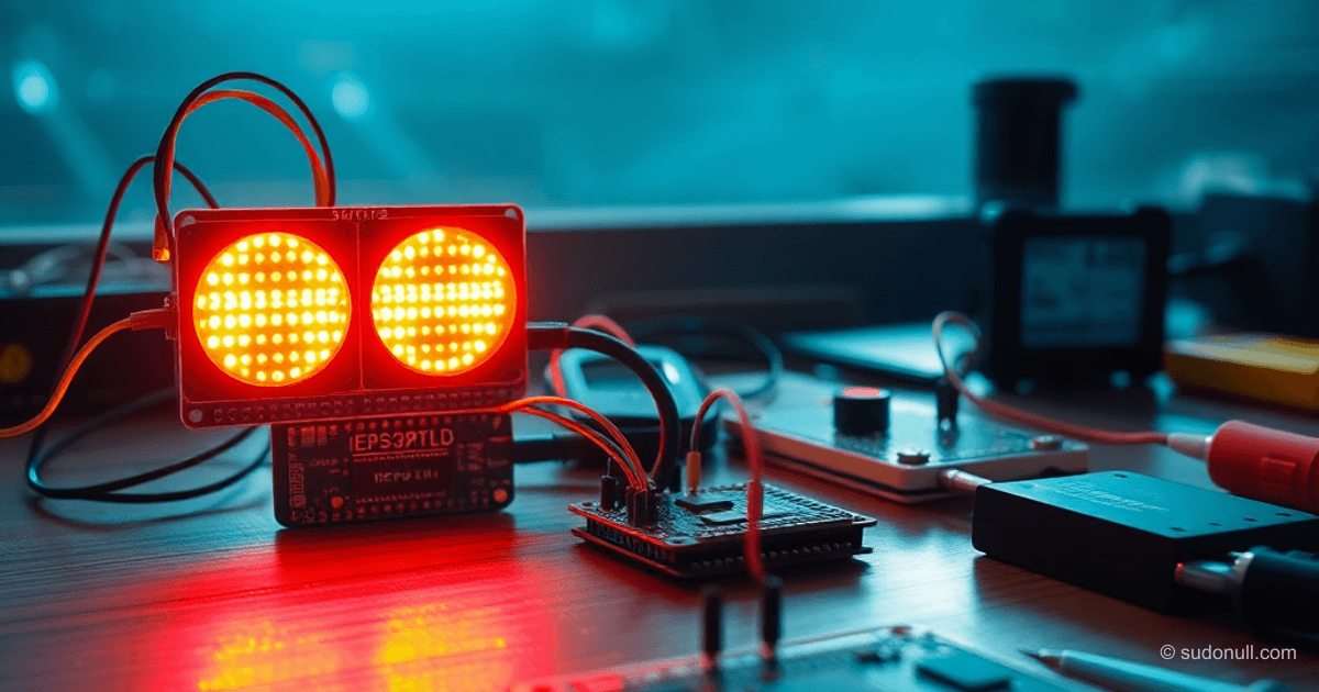 Traffic Light on ESP8266 and CH32V003: Code and Schematic