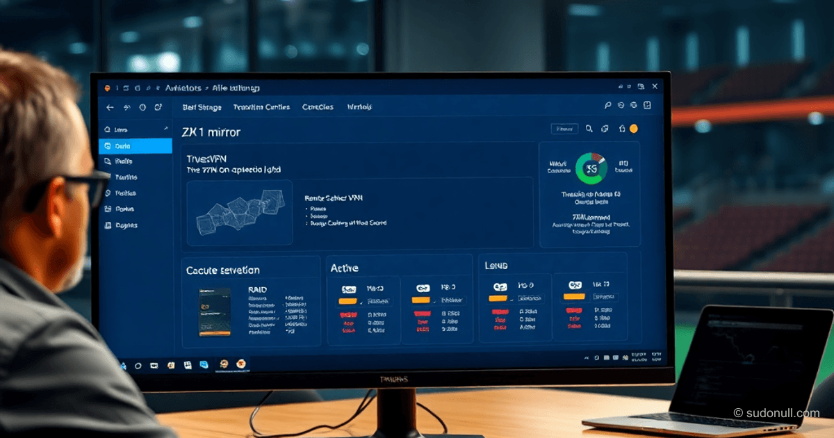 TrueNAS: file server with ZFS and VPN