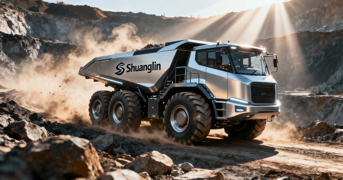 Shuanglin K7 autonomous mining dump truck