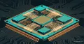 Neural I/O 칩: 구리선을 MicroLED 광학 장치로 대체