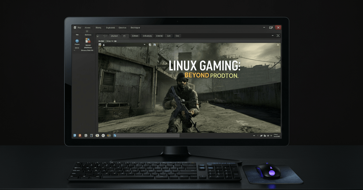 Linux gaming: Running Windows games with Bottles and Wine