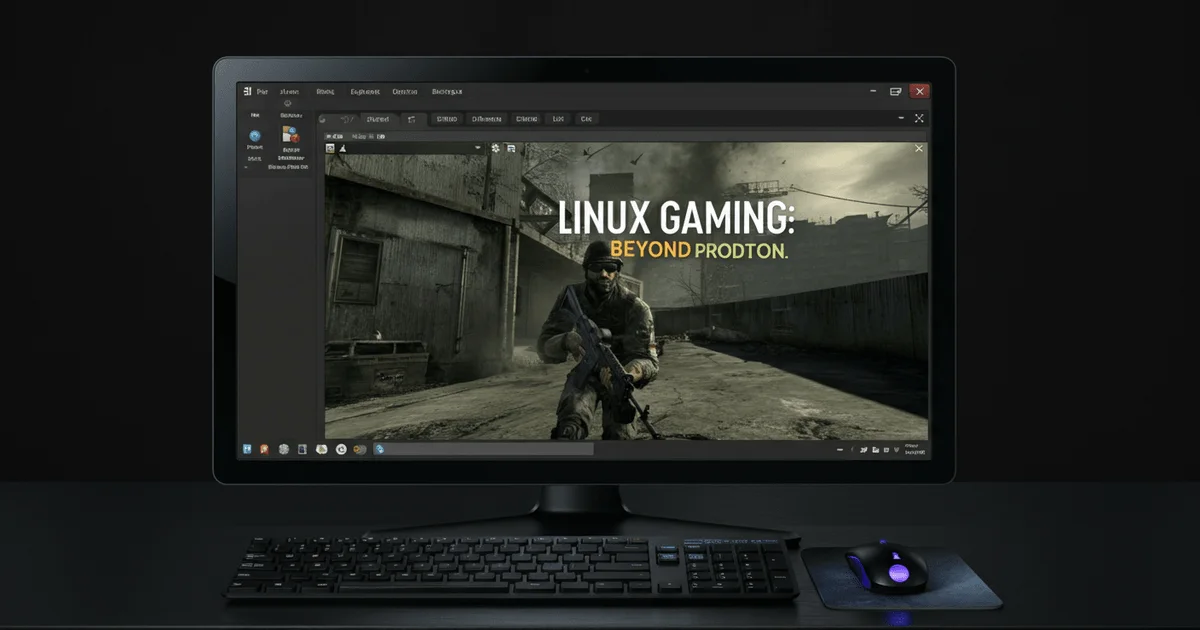 Linux gaming: Running Windows games with Bottles and Wine