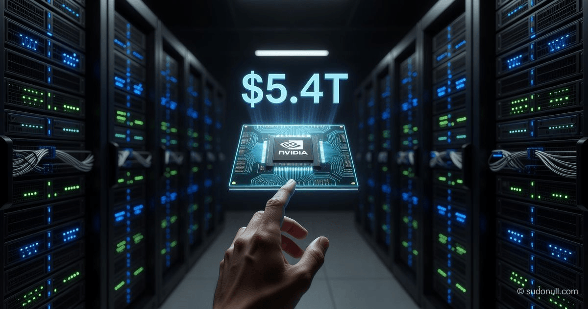 Kapitalizace Nvidia $5,4 bilionu: překonala Evropu