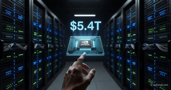 Nvidia capitalization $5.4 trillion: surpassed Europe
