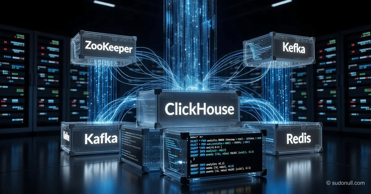 ClickHouse in Docker: 4 ready-made scenarios with compose files
