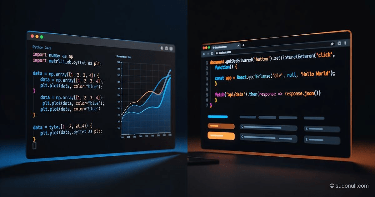 JavaScript vs Python Was ist besser: Vollständiger Leitfaden 2026