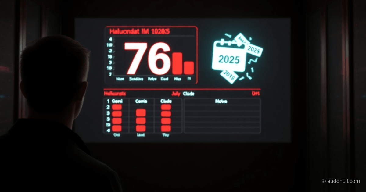 LLM Honesty Test: 76% Hallucinate the Date