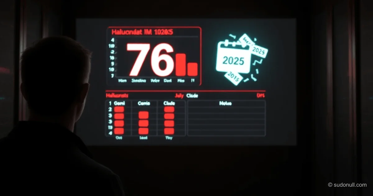 76% Top-LLMs Hallucinate the Date: Shocking Benchmark