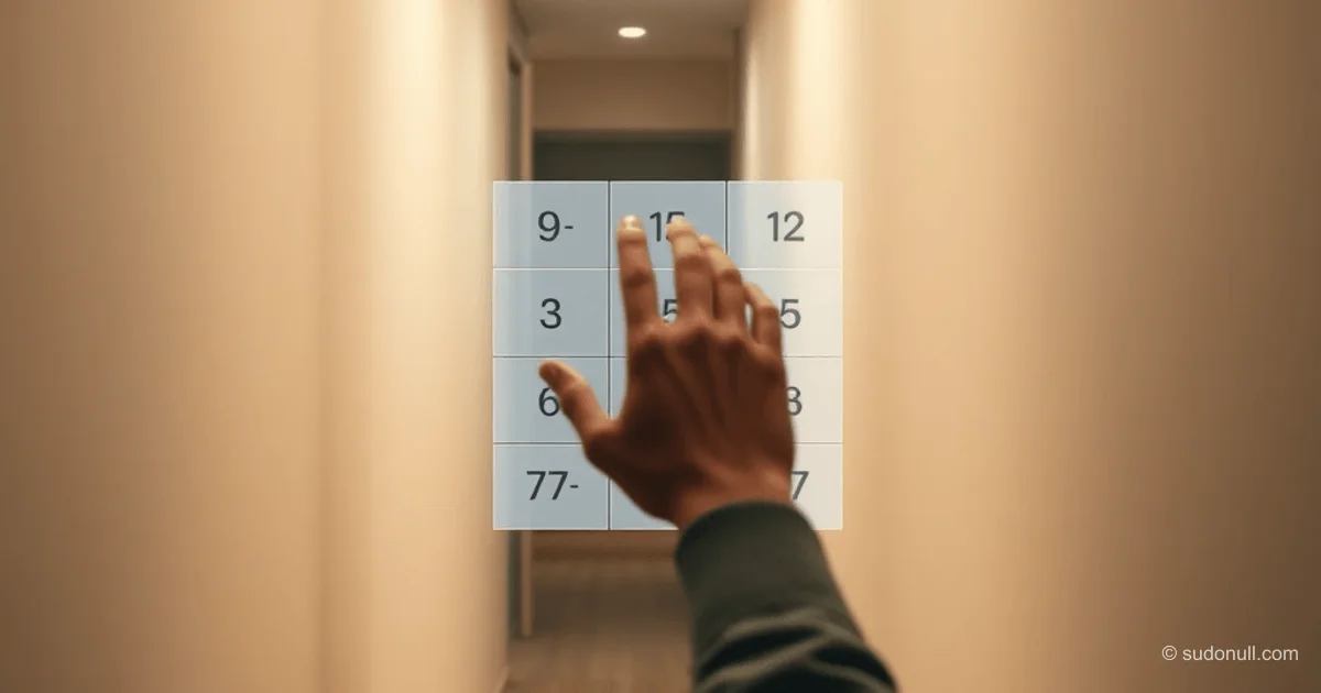 Gesture Matrix 3x3: Alternative to Smart Home Switches