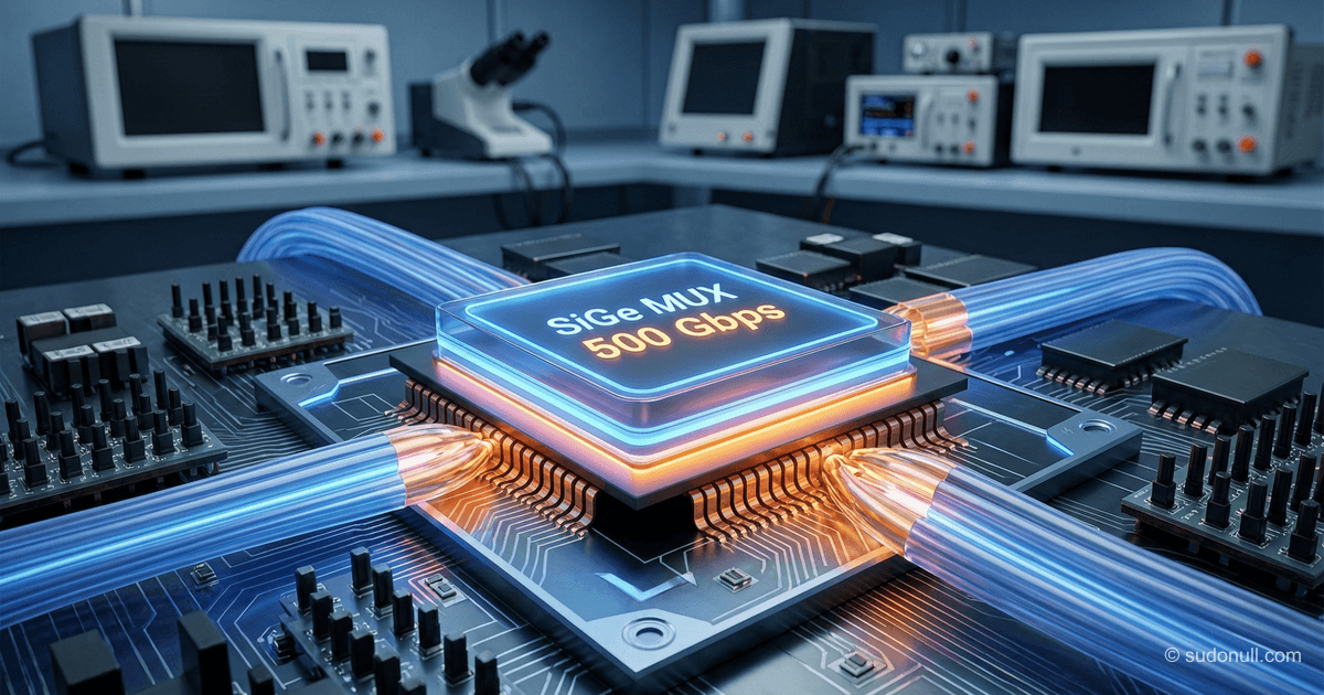 Record-breaking SiGe chip 500 Gbit/s from German scientists