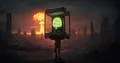 Thermodynamic AI: Survival in a Nuclear Apocalypse