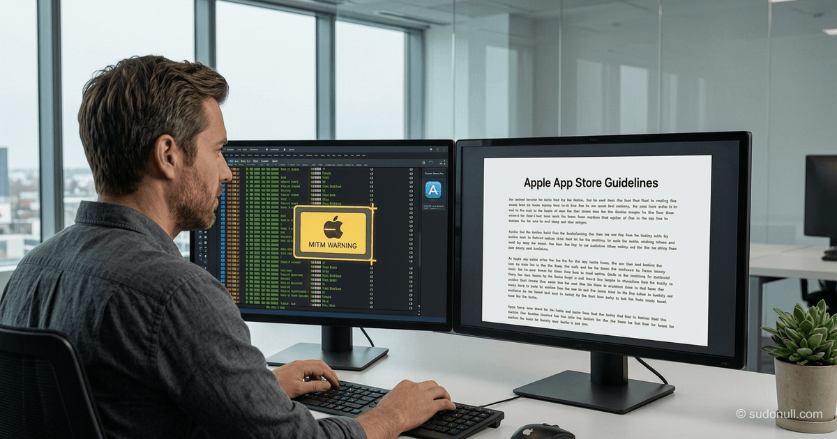 Why Apple Blocked Telega: Analysis of MITM Risks