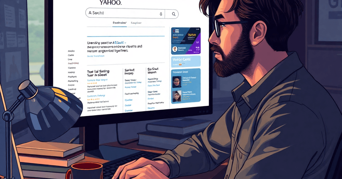 Yahoo strategy: aggregation, AI search Scout and advertising DSP platforms