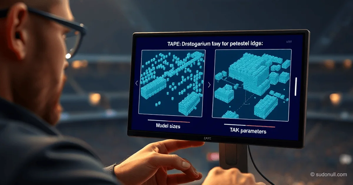 Revolution in computer vision: TAPe with 100k parameters