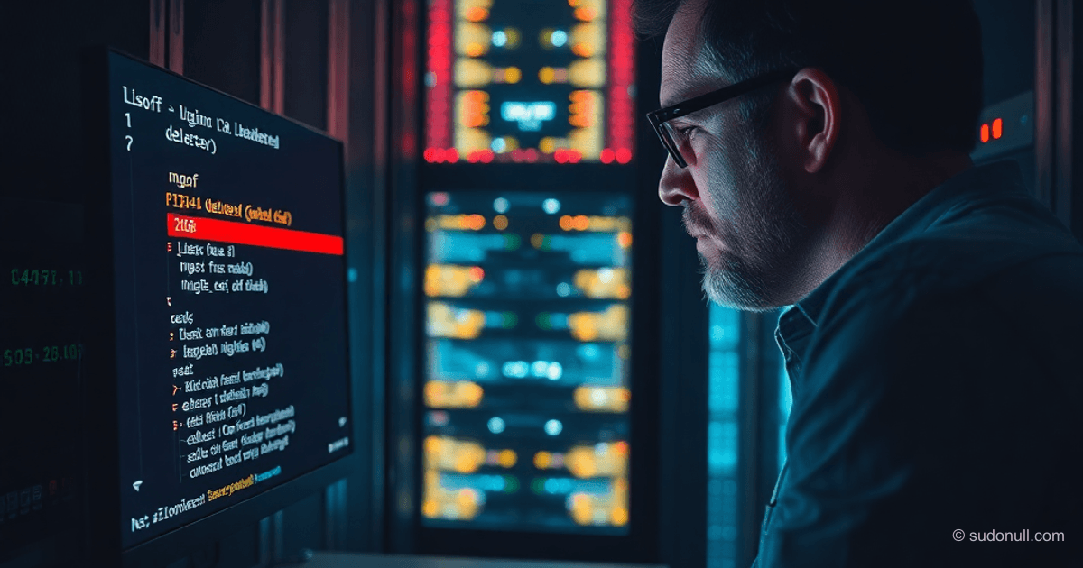 df du differ: find deleted files Linux