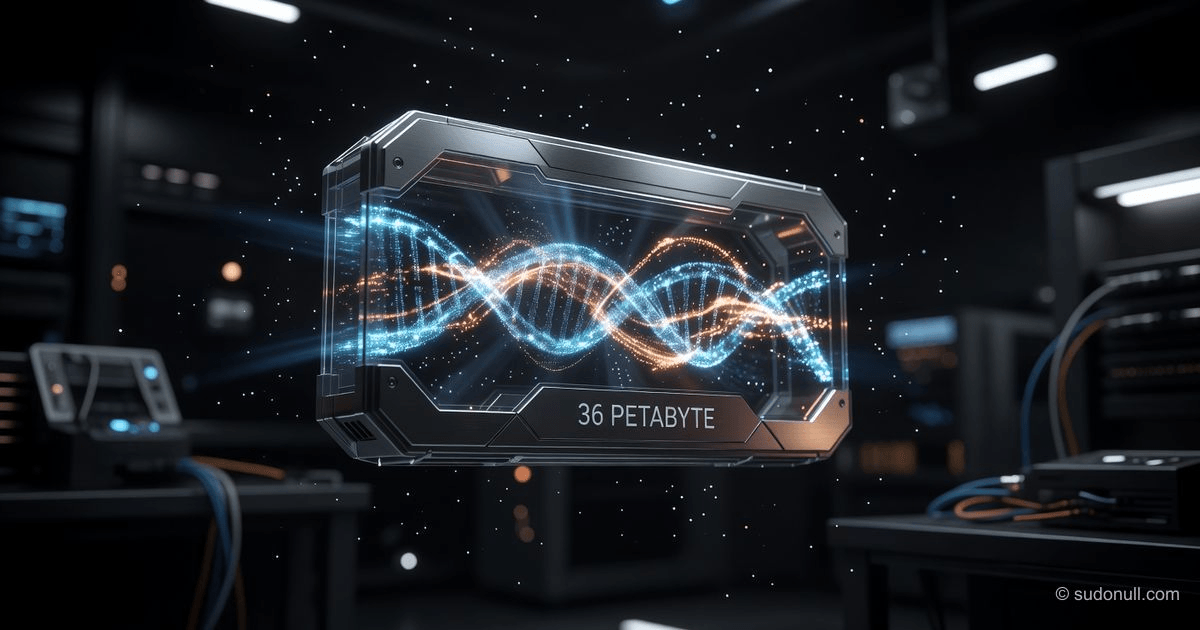 DNA cassette 36 petabytes: the future of long-term data storage