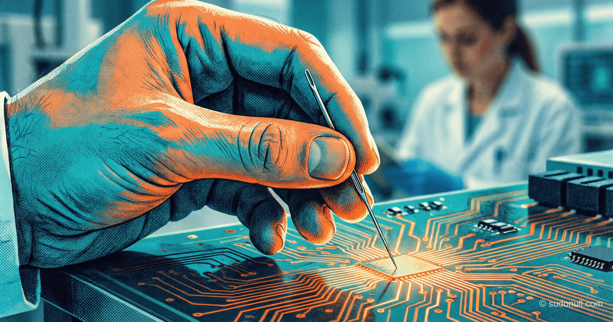 CPU repair: Chinese woman restored a processor with a needle — myth or reality?