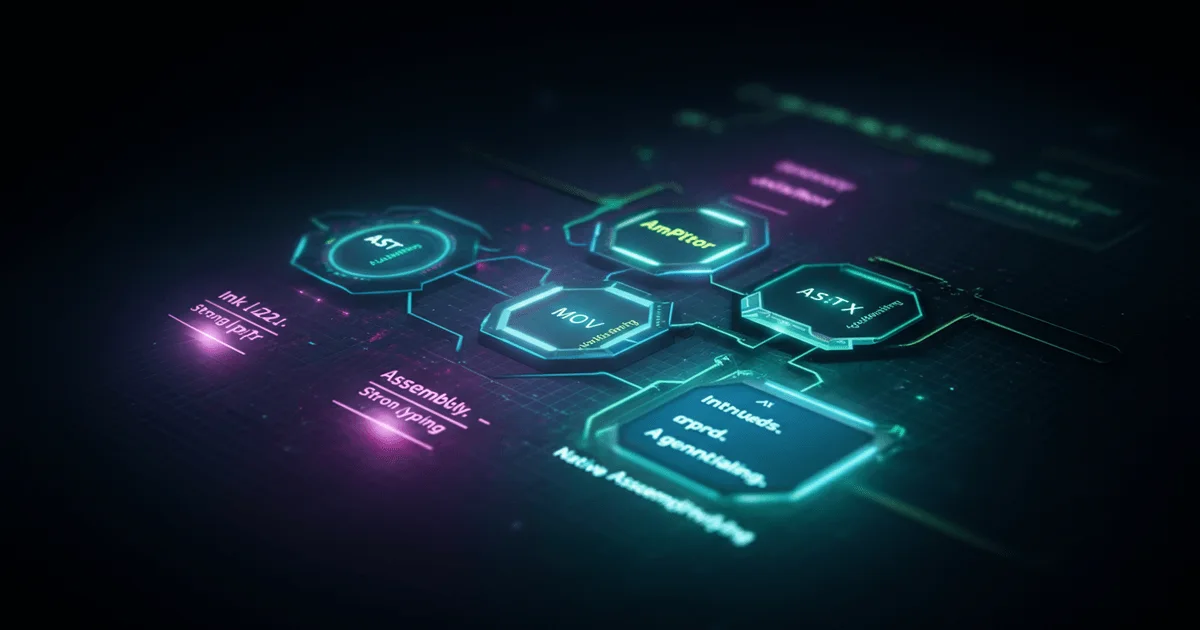 AsmX Raptor: Native assembler and strict typing in system programming