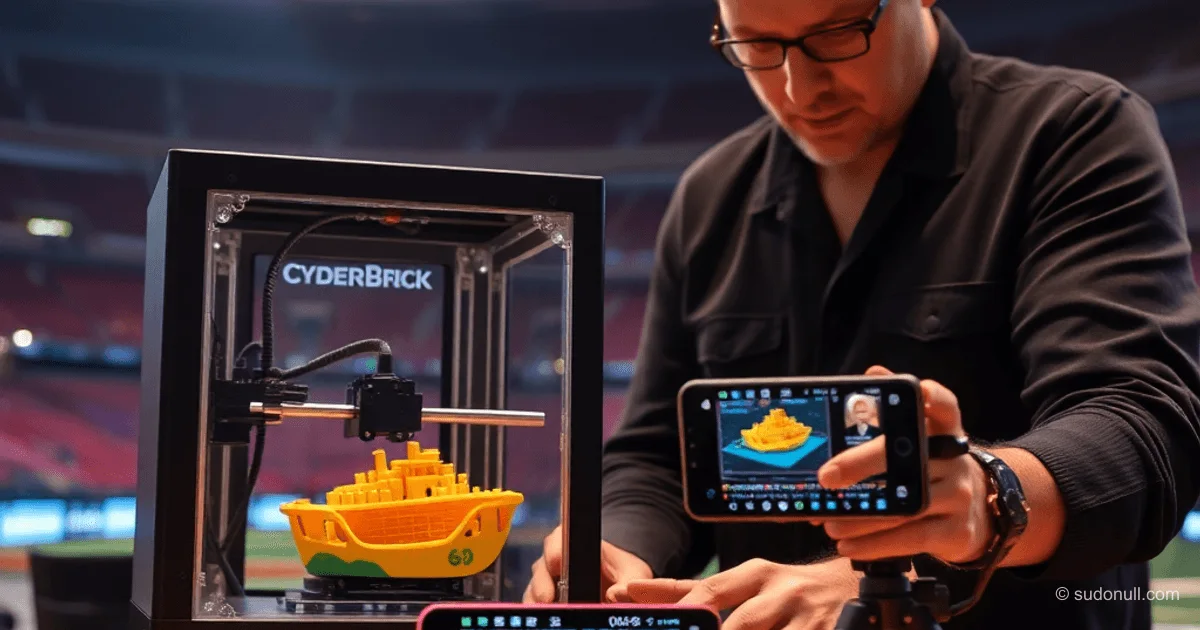 Timelapses on Bambu Lab: CyberBrick Kit in Action