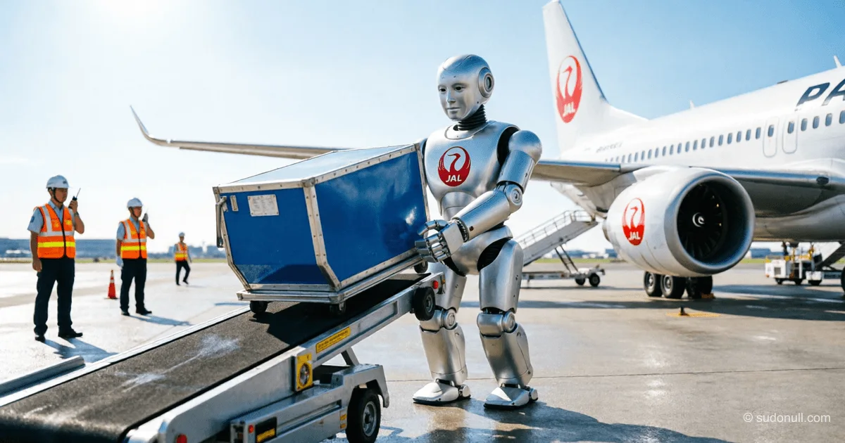 Roboti místo nosičů: JAL testuje humanoidy na letišti Haneda