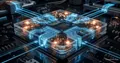 Non-volatile photonic chip for 6G and quantum technologies