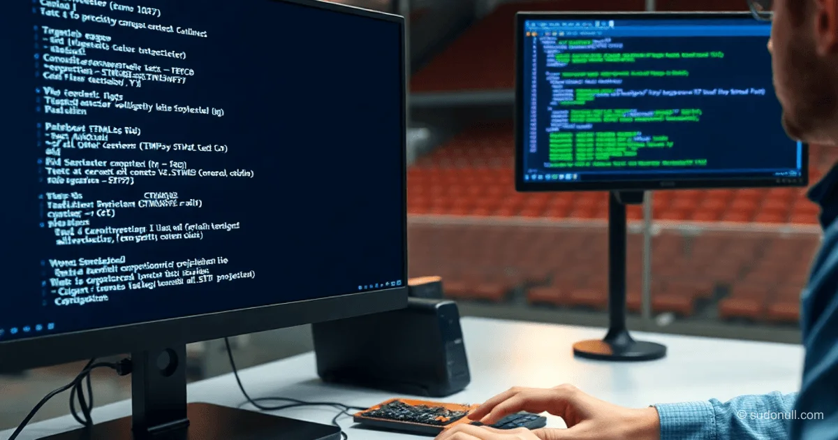 Compilación de firmware STM32: CMake + GCC en Win10