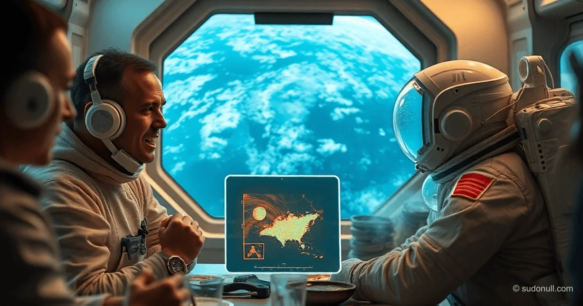 Szok na ISS: astronauta NASA milczał 20 minut w kosmosie