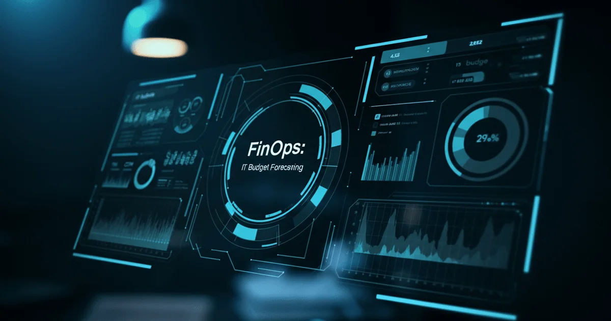 FinOps: Forecasting IT Resources and Budget Planning