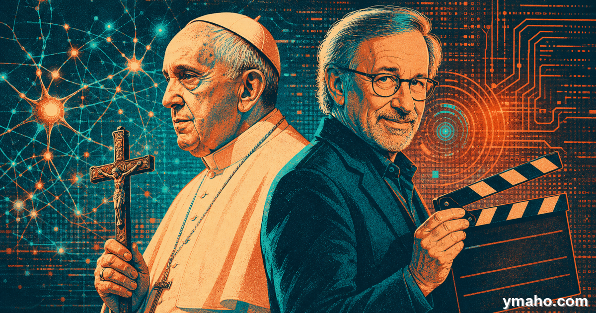 Pope and Spielberg against AI: threat to humanity