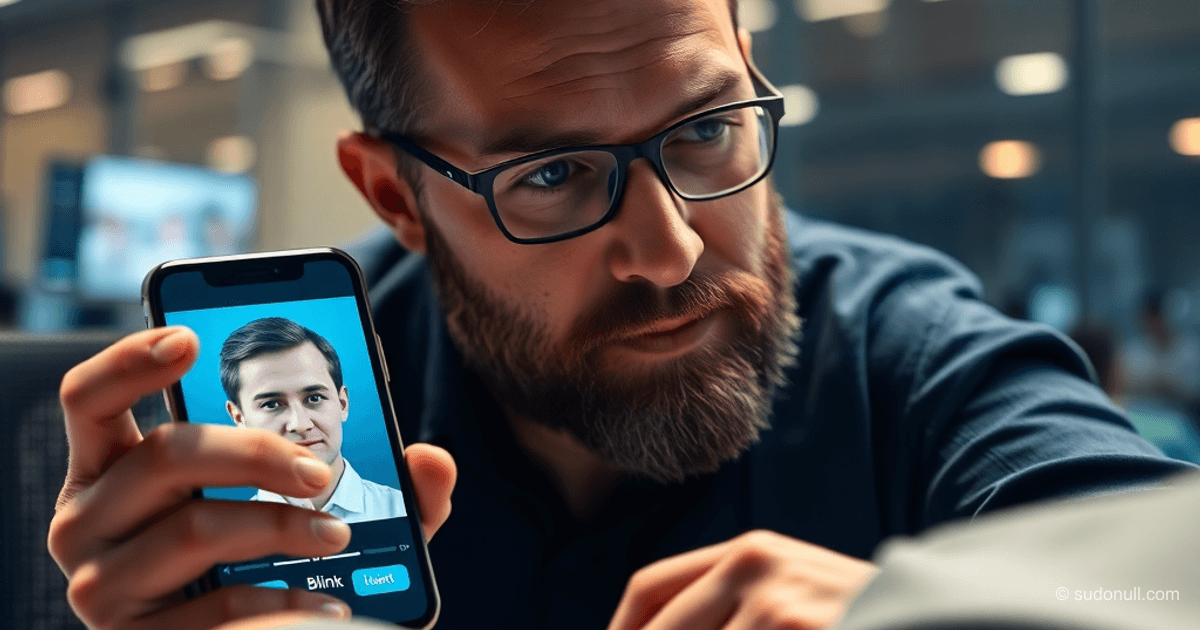 Active Liveness Detection przeciwko deepfake