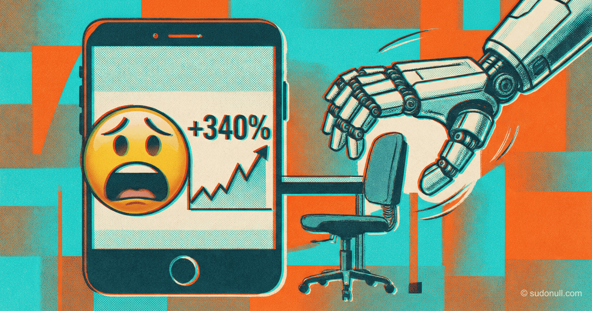 AI will take away jobs: how fear went viral (340% growth in reviews)