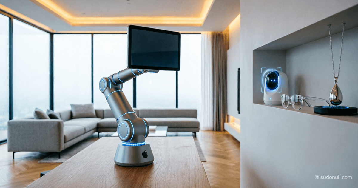 6 new Apple products: smart glasses, robot, pendant and HomePad