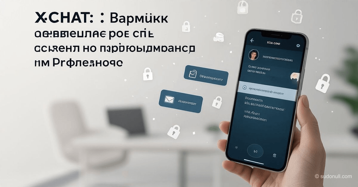 XChat from X: encrypted messenger for iPhone