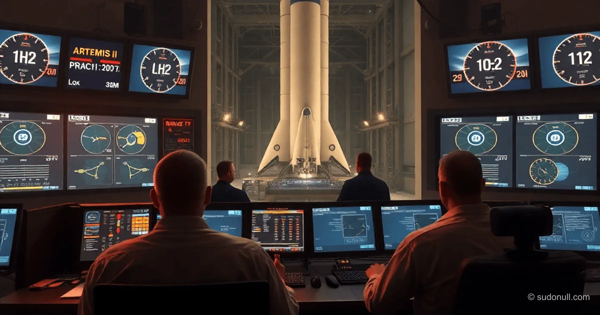 Kriogen SLS: natankování Artemis II krok za krokem