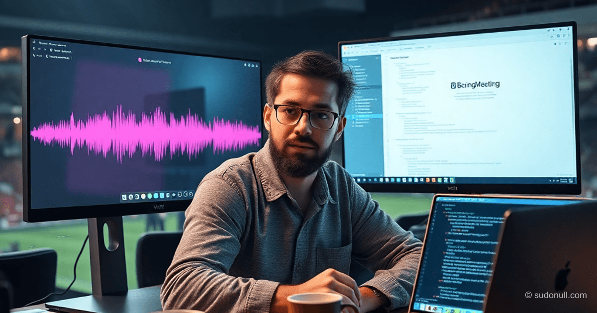 Recording meetings locally on Mac with transcription