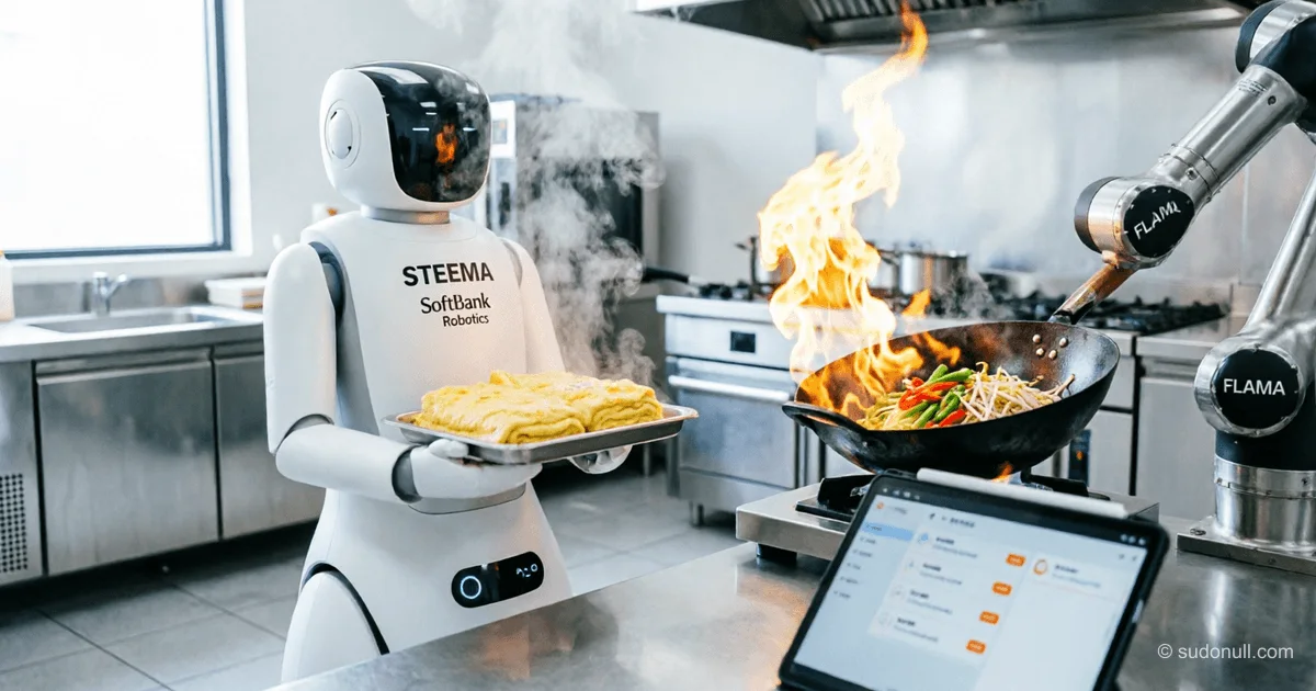90 seconds to a dish: SoftBank launches robot chefs in the US