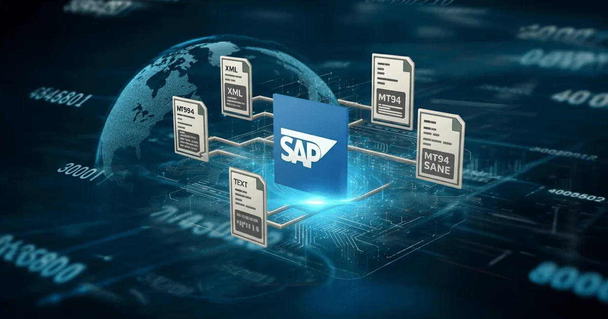 SAP FEB_FILE_HANDLING: Unified Import of XML and Text Bank Statements