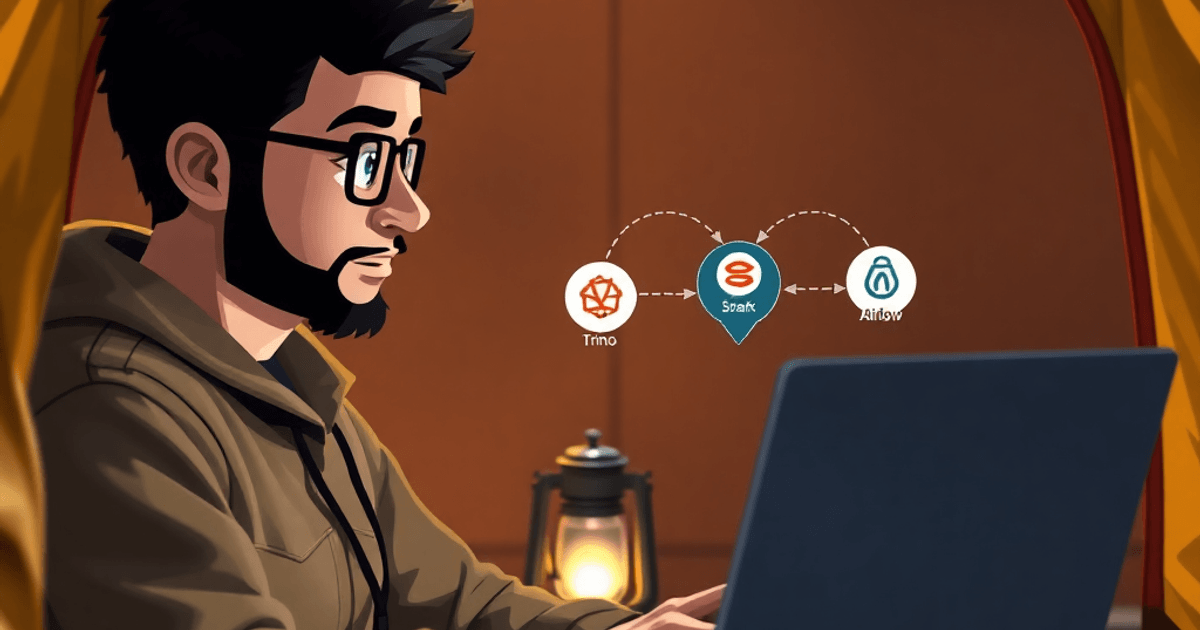 ETL Architecture: asapBI, Trino, Spark, Airflow for data engineers